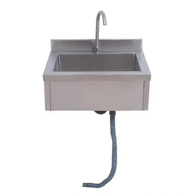 Duvara-Monte Paslanmaz Çelik Lavabo